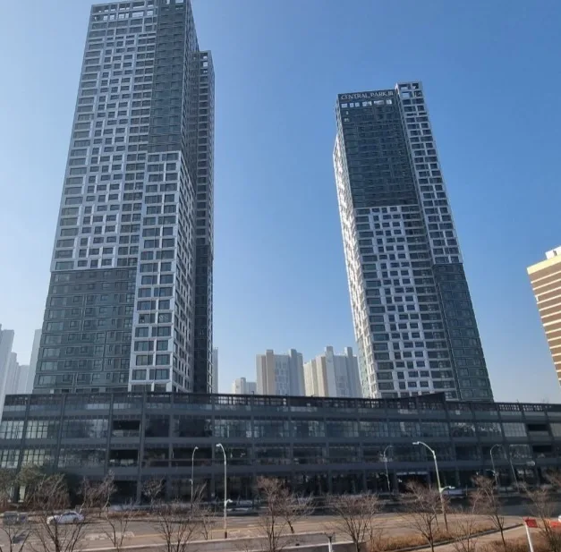 더샵 송도 센트럴파크3 건물 외관